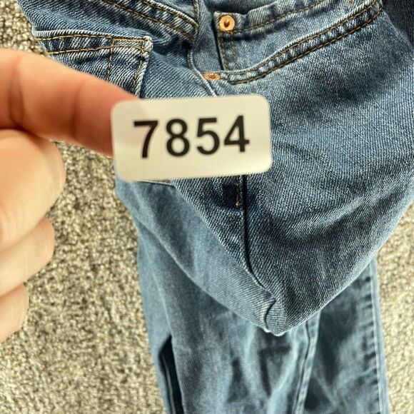 Levis Jeans Mens 38x30 Blue Denim Pants Relaxed Fit Casual Cotton Pockets Logo - Picture 11 of 11